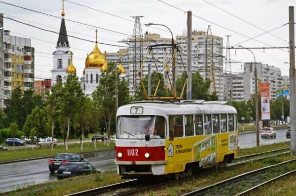 В Самаре из-за ДТП встали трамваи