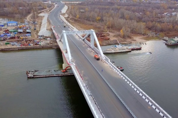 Движение по развязке Фрунзенского моста откроется 27 августа 