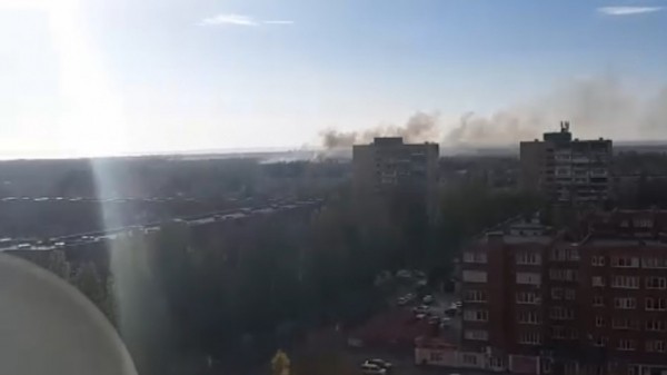 Жители Тольятти напуганы серьезным пожаром за Московским проспектом 