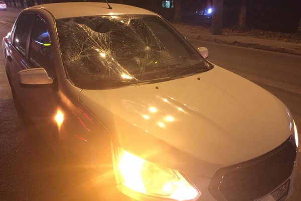 В Самаре на проспекте Кирова иномарка сбила пешехода-нарушителя 