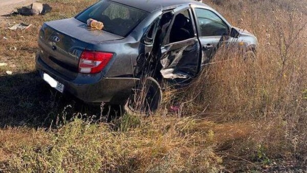 В Самарской области произошло столкновение «Гранты» и «Тойоты»