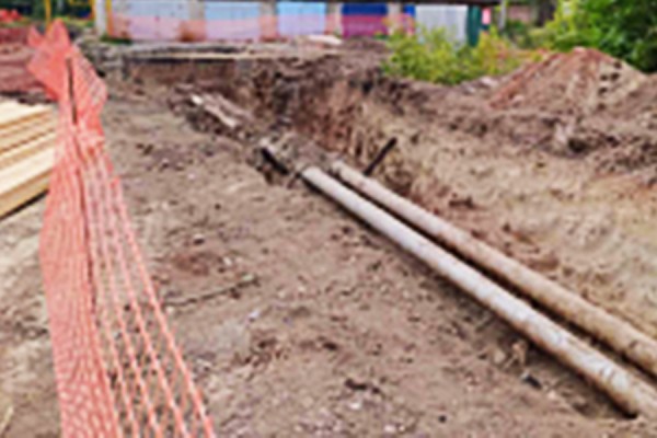 В Самаре работы на месте порыва у площади Кирова планируют завершить сегодня 