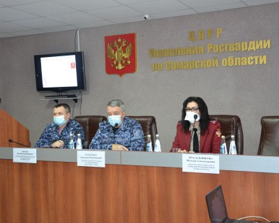 В Самаре состоялось совместное совещание представителей Росгвардии и Роспотребнадзора  с руководителями частных охранных организаций