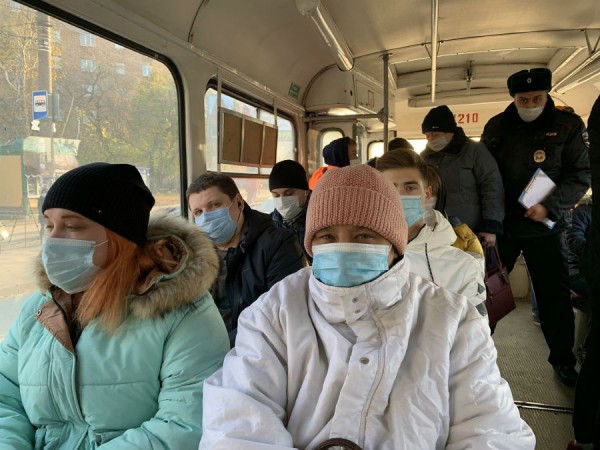 В Самаре на нарушителей масочного режима составили 49 протоколов 