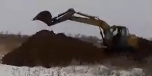 В блогах: огромную &laquo;братскую могилу&raquo; вырыли в Красноармейском районе для свиней сельских жителей 