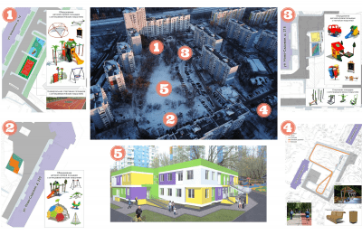На улице Шверника, где планируется строительство детского сада, продолжается поквартирный опрос жителей