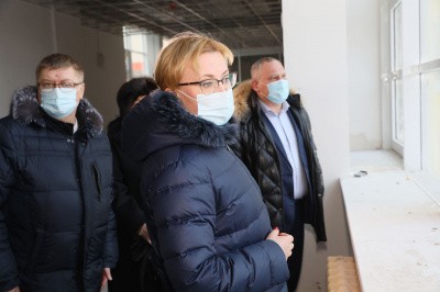 Елена Лапушкина посетила школу в &laquo;Новой Самаре&raquo;