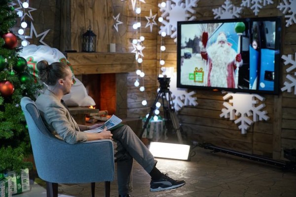 Космическая столица России встретила зимнего волшебника и команду НТВ