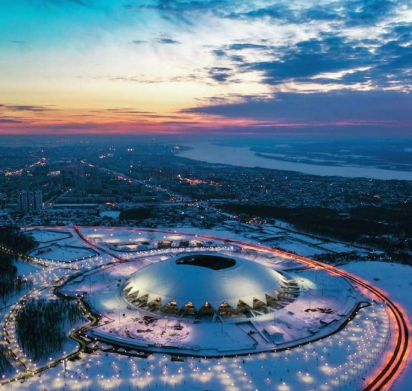 31 декабря около "Самара-Арены" открывается олимпийская деревня