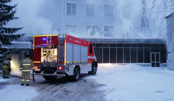 Мужчина погиб утром 1 января при пожаре на самарском подшипниковом заводе 