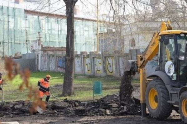 В Самаре территорию возле Фабрики-кухни благоустроят к 1 сентября