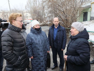 Елена Лапушкина провела рабочий день в Красноглинском районе