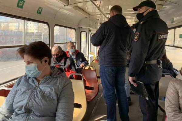 В транспорте Самары 19 - 25 апреля составили 23 протокола на антимасочников