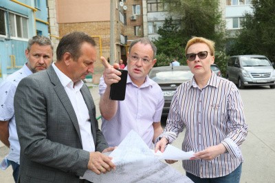 20 мая Глава города Елена Лапушкина совершила рабочий объезд Советского района