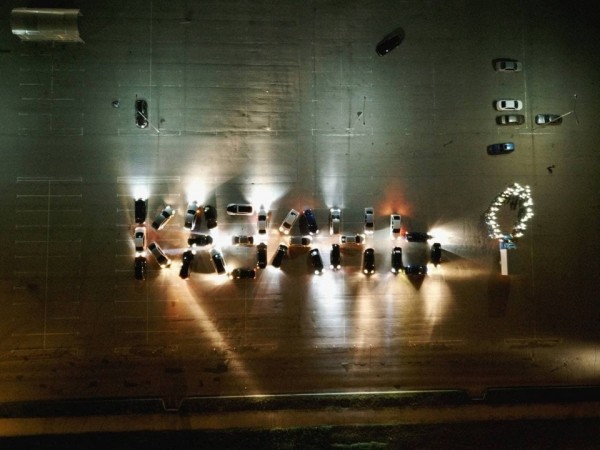 В Самаре водители собрали слово &laquo;Казань&raquo; из автомобилей, но акция не понравилась горожанам 