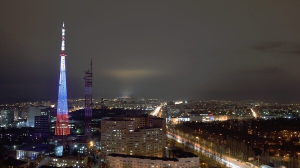 3 мая в Самаре праздничная подсветка украсит телебашню