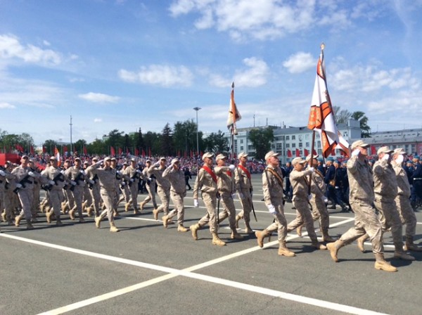 В Самаре состоялся Парад Победы 9 мая