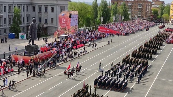 В Самаре состоялся Парад Победы 9 мая