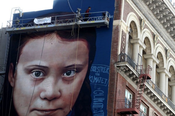 В Самаре автор гигантского портрета Греты Тунберг нарисует 50-метровый мурал В Самаре автор гигантского портрета Греты Тунберг нарисует 50-метровый мурал