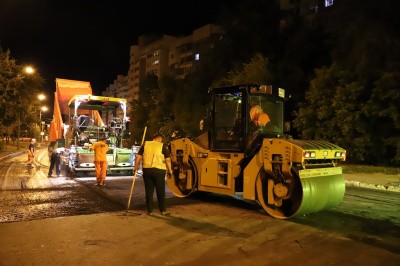 Ремонтные работы по улице Владимирской в рамках нацпроекта &laquo;Безопасные качественные дороги&raquo; близятся к завершению