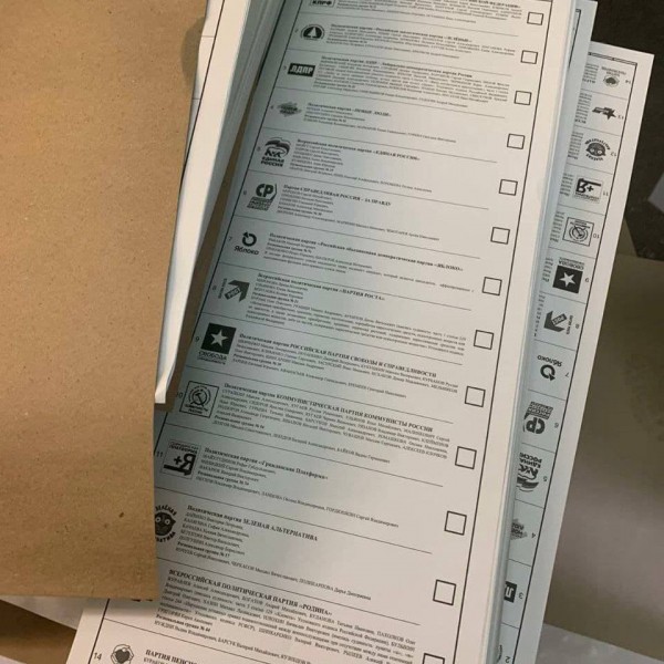 Самарский облизбирком получил бюллетени для голосования на выборах в Госдуму 