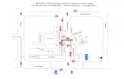 Внимание!  Временное ограничение движения транспорта  в связи с техническим перевооружением теплотрассы  по улице Первомайской 