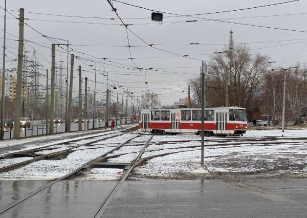 Трамваи больше не будут делать технические остановки на перекрестке Ново-Садовой в Самаре