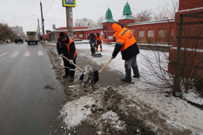 Контроль за содержанием по зимнему регламенту:  специалисты проверяют состояние улично-дорожной сети,  в том числе обновленной благодаря дорожному нацпроекту