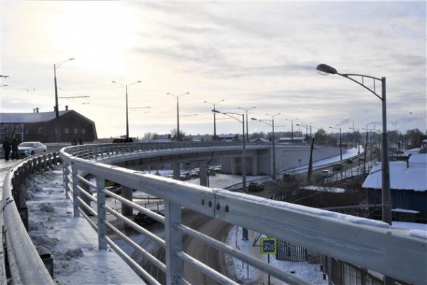 
Открыто рабочее движение на второй очереди Самарского мостового перехода
