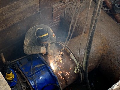 Внимание! В Куйбышевском районе проведут  аварийно-восстановительные работы на напорном коллекторе