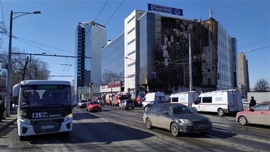 
За пожар в ТЦ "Скала" будут судить рабочего, размораживавшего ливневку
