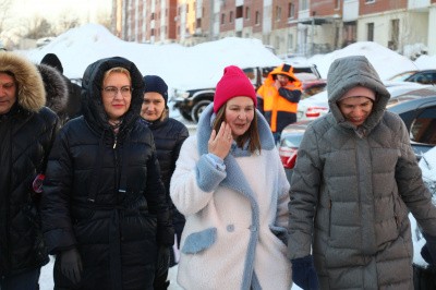 Глава Самары Елена Лапушкина провела объезд Красноглинского района 