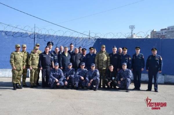 Самарский авиаотряд Росгвардии отметил 15-летний юбилей