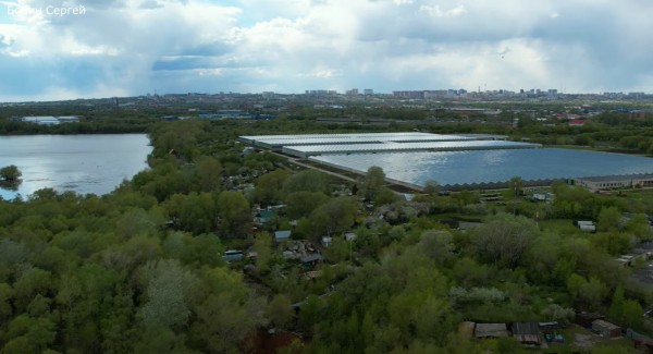 В Кировском районе река Самара вышла из берегов